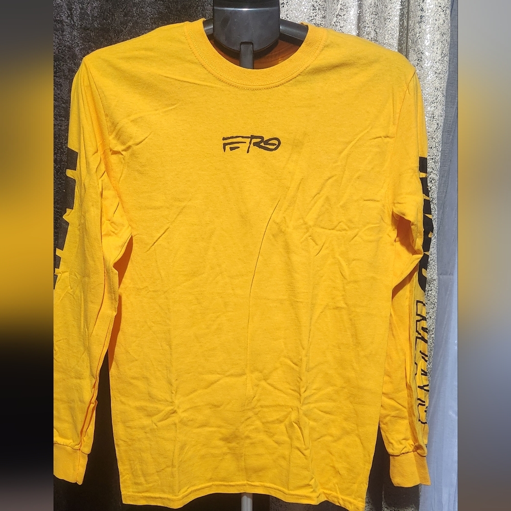FERG MAD MAN TOUR 2018 Yellow Long Sleeve Men's Shirt - SMALL NEW